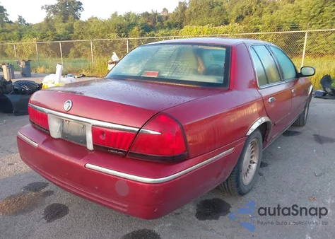1999 Mercury Grand Marquis Ls from USA, damaged, VIN 2MEFM75W9XX665106
